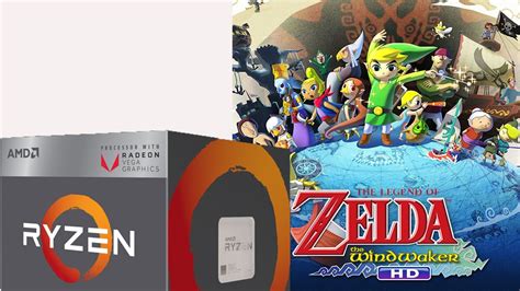 Ryzen G Zelda The Wind Waker Hd Cemu Wiiu Emulation Youtube