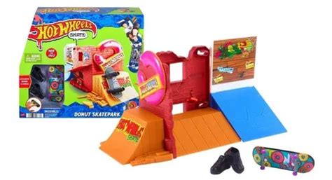 Pista Skate De Dedo Hot Wheels Fingerboard Brinquedo Criança Frete grátis