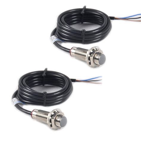 HiLetgo 2pcs NJK 5002C Hall Effect Sensor Proximity Switch NPN 3 Wires