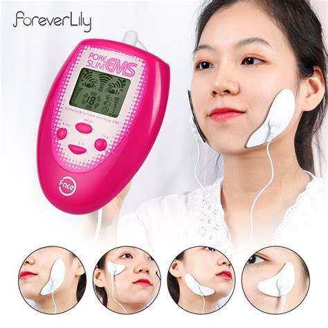 Foreverlily Ems Micro Current V Face Lifting Beauty Machine Facial Skin