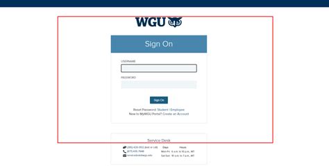 How to access the WGU Student Portal Login