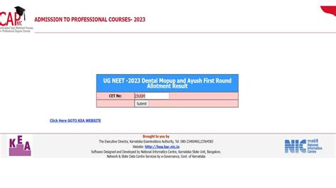 Karnataka Ayush Neet Ug Round Seat Allotment Result Out At Kea