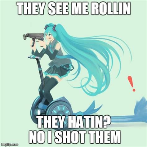 Image Hatsune Miku Vocaloid Know Your Meme