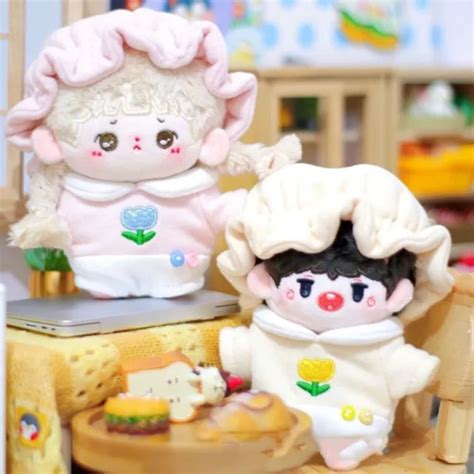 MINI DOLL BODYSUIT Idol Doll Outfit for Cotton Stuffed Dolls 10cm ...