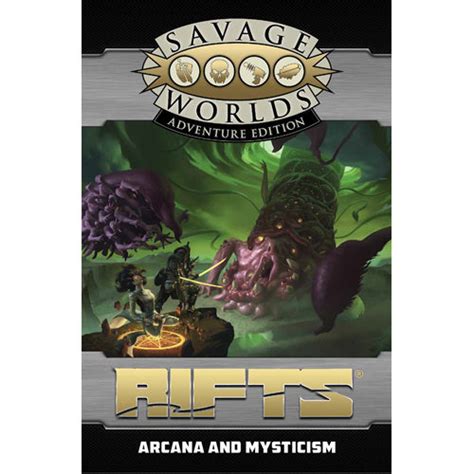 Savage Worlds Rpg Rifts North America Arcana And Mysticism Revised