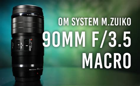 Announced Om System M Zuiko Digital Ed 90mm F 3 5 Macro Is Pro Lens