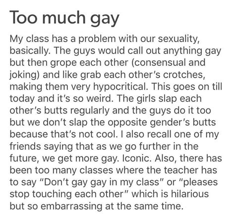 Dont Gay Gay In My Class R ThatHappened
