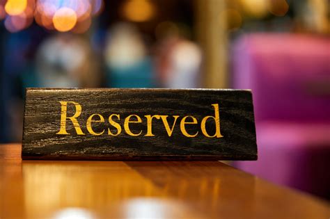 Reservations - Park Center Lounge