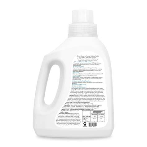 Orita Clean And Protect Baking Soda Laundry Detergent 1500g Watsons