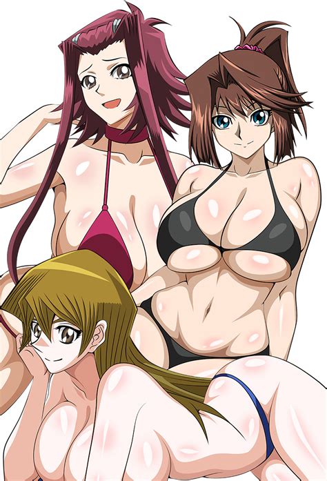 Rule 34 3girls Akiza Izinski Alexis Rhodes Armpits Bikini Izayoi Aki