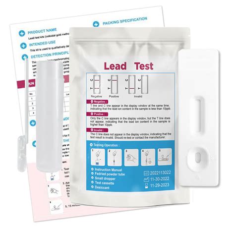 Lead Water Test Kit Strips Allora Water Test Kits Australia