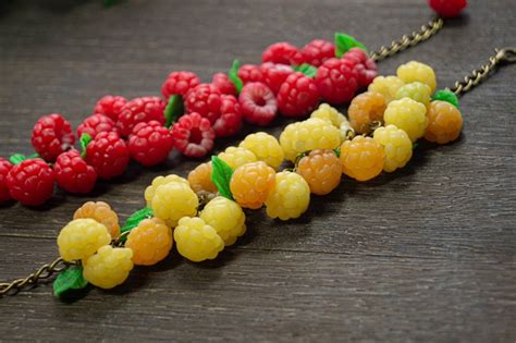 Bracelet With Yellow Raspberries Vclay Lab S Ko Fi Shop Ko Fi