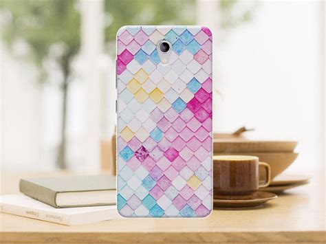 Оригинальные чехлы для ZTE Blade A510 с рисунком Чешуя цветная (ID ...