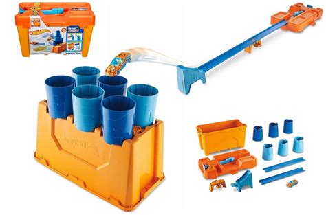 HOT WHEELS TRUCK BUILDER ZESTAW KASKADERSKICH BECZKA ERLI Pl