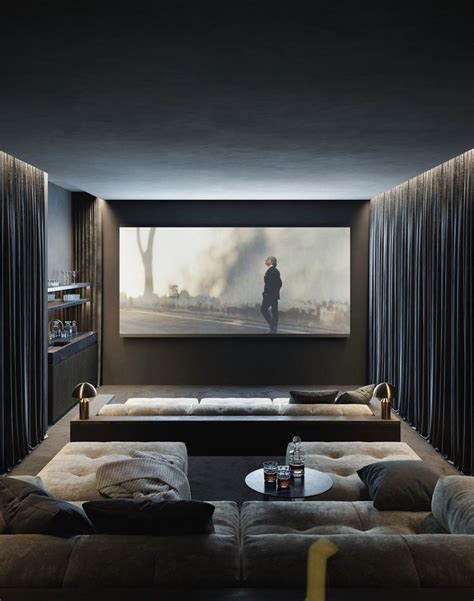 Modern Home Theater Room Design