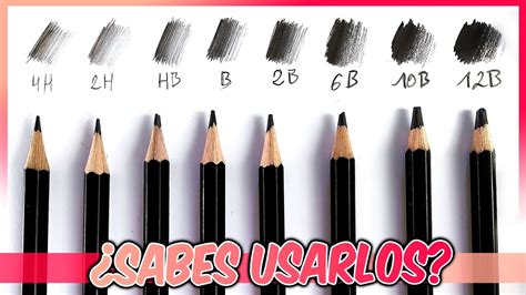 Cuáles Son Los LÁPICES Para DIBUJAR Diferencias Entre El 42 OFF