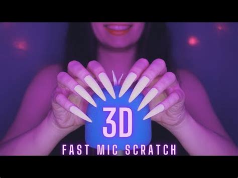 Asmr Fast And Aggressive Mic Scratching Brain Scratching With Long