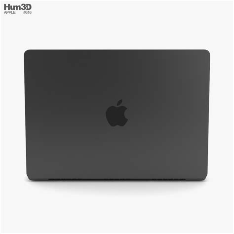 Apple MacBook Pro 2024 14 inch Space Black 3D model - Download Laptop ...