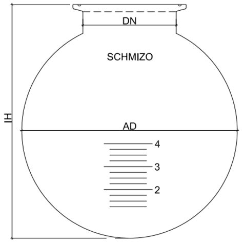 Rundkolbengef Ss Schmizo Swiss Scientific Glass