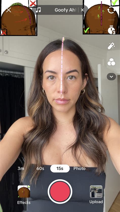 I Tried Tiktoks Middle Part Filter Hack See The Photos Popsugar