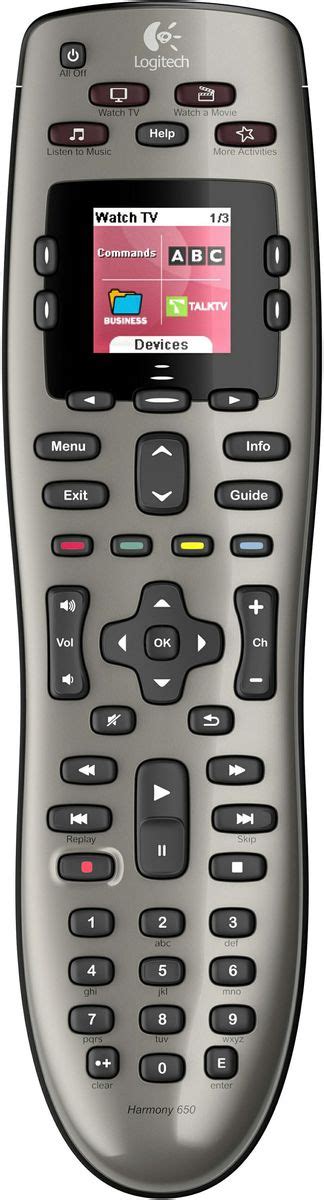 Logitech Harmony 650 Universal Remote At Mighty Ape Australia