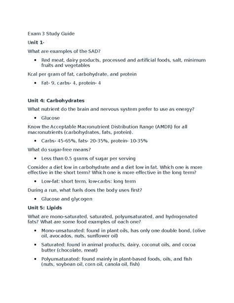 Quizlet Nutrition Exam 3 at Beth Heard blog