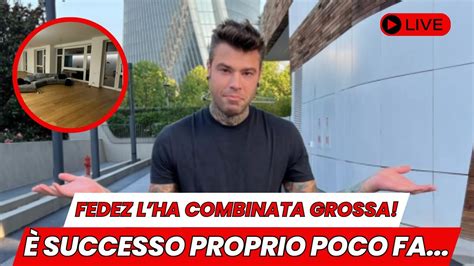 LA SCIOCCANTE NOTIZIA DI POCO FA FEDEZ HA DECISO DI YouTube