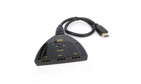HDMI-разветвитель 4K Ultra HD - 3 входа в 1 выход - купить с доставкой ...