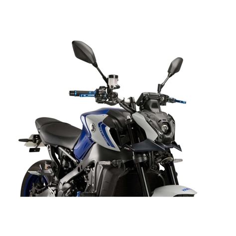 PUIG SPOILER ANTERIORE DOWNFORCE NAKED YAMAHA MT 09 2021 2023 CARBON LOOK
