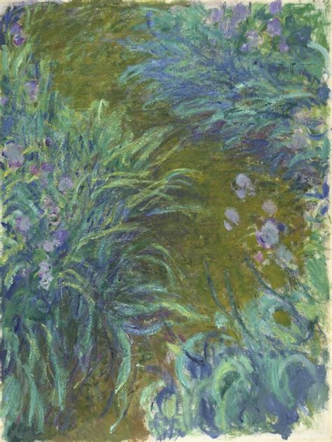 Claude Monet Irises Ng6383 National Gallery London