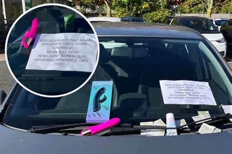 Woman Gets Revenge By Taping Pink Sex Toy To Cheating Ex S Car Outside Morrisons Manchester