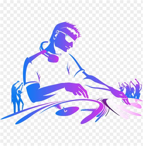 Dj Sticker Png Image With Transparent Background Png Free Png Images