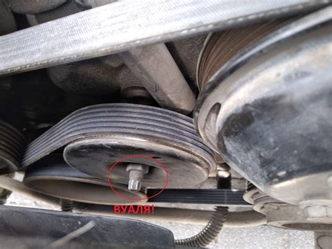 Замена поликлинового ремня (генератора, помпы и т.д) w124 e220 m111 2 ...