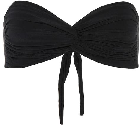 Norma Kamali Johnny D Bra Bandeau Bikini Top Shopstyle Two Piece