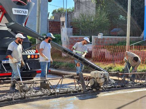 Avanza el millonario plan de pavimentación en la ciudad El Eco