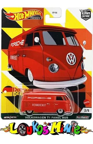Hot Wheels Vw T Panel Bus Deutschland Design Car Culture Frete Gr Tis