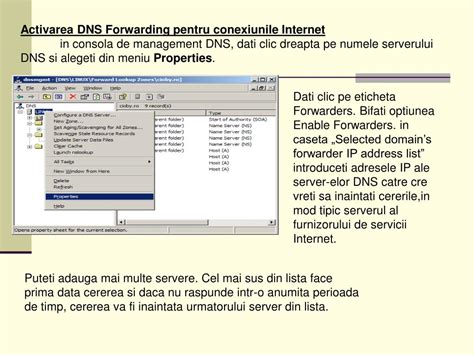 Ppt Instalarea Si Configurarea Unui Server Dns Pe Windows Server