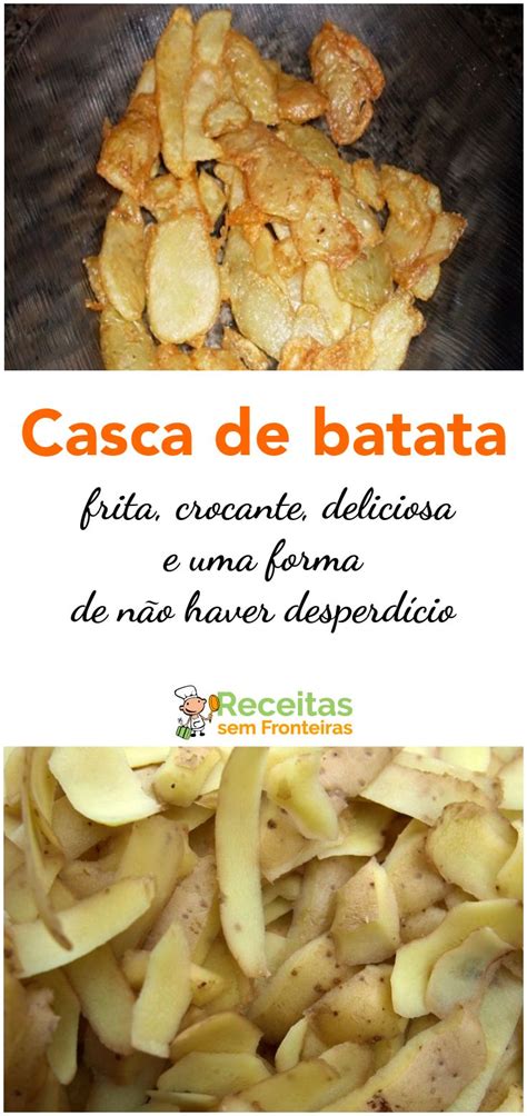 Casca De Batata Frita Crocante Yemek Tarifi