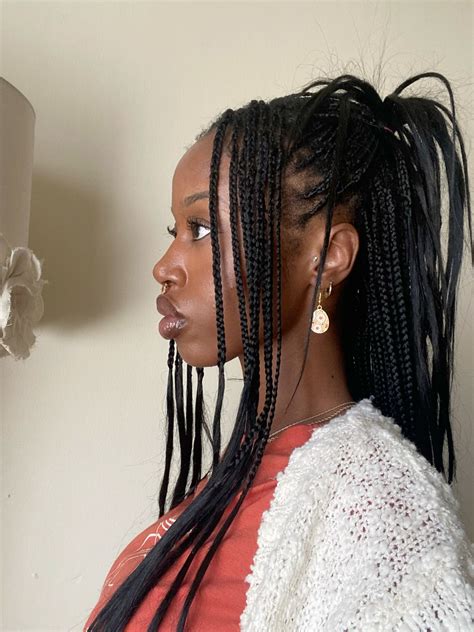 Experts explain how to do half up half down braids hairstyles for black hair 15