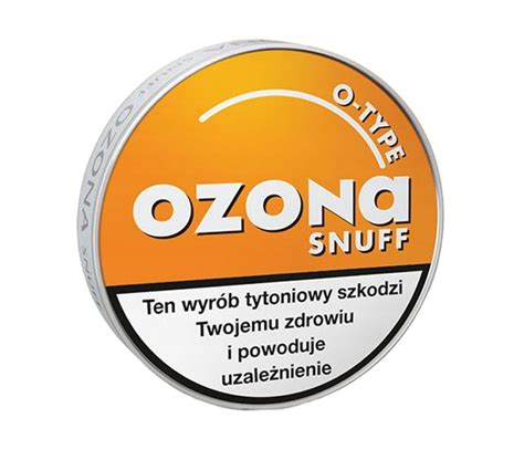 Tabaka Ozona Snuff O Type E Tabak