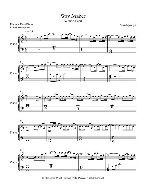 Way Maker Chords 9