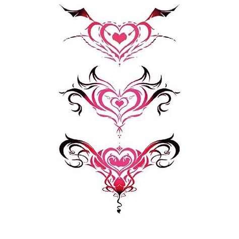 1 Pcs Tatoo Sex Waterproof Temporary Tattoos Womb Fake Tattoos Sticker