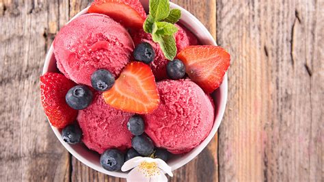 Recettes De Sorbets Recettes Minceur Fourchette Et Bikini
