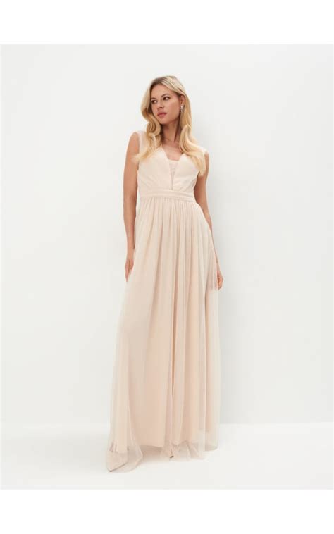 Maxi Abito Colore Nude Mohito Aj L