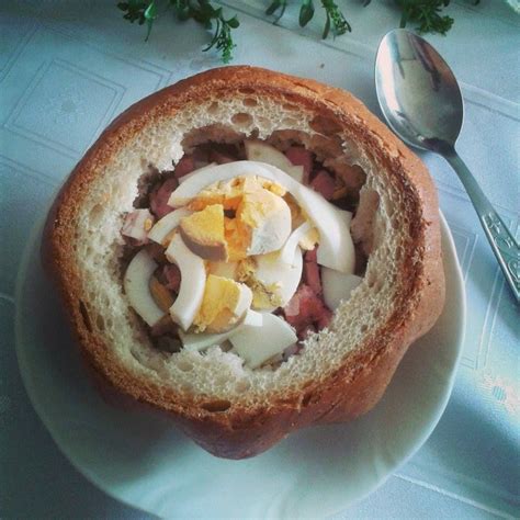 Żurek - sour rye soup it's something people in Poland traditionally eat ...