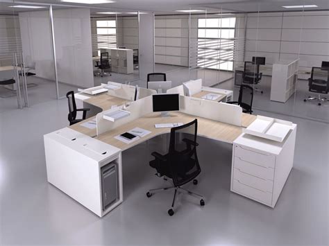 Комплексное офисное рабочее место на несколько человек (72 фото ...