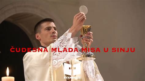 Udesna Mlada Misa U Sinju Don Luka Klarica Youtube