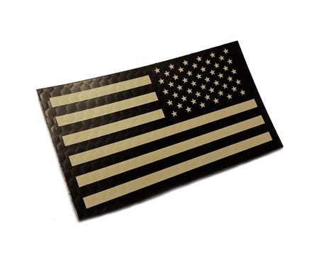 35 X 2 Reversed Tactical Infrared Reflective Us Flag Ultra Durable