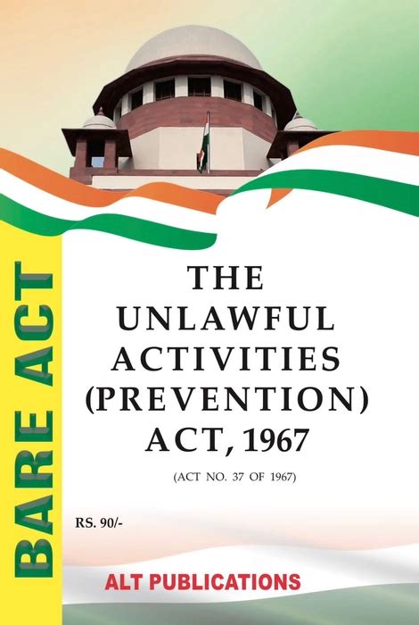 The Unlawful Activities Prevention Act Alt Publications