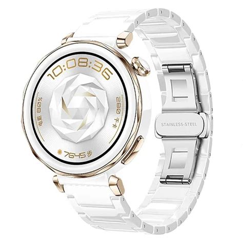 Керамические ремешки для Huawei Watch GT5 Pro 42mm ремешок 18 мм для ...